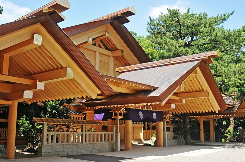 đền Atsuta đền Atsuta